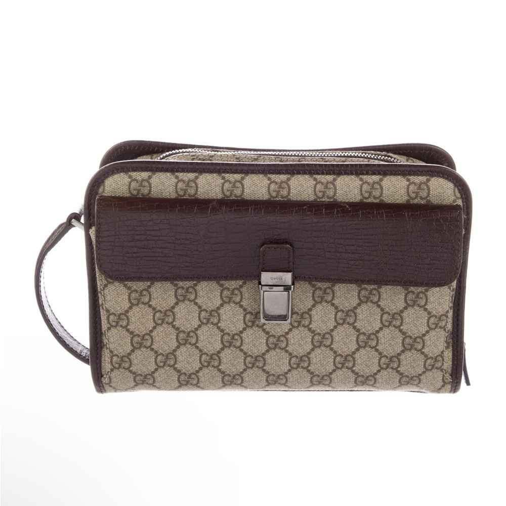 Gucci Vintage GG Supreme toiletry pouch